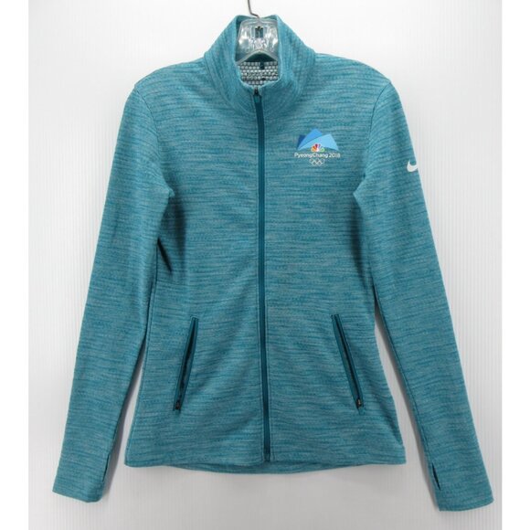 Nike Olympics Jacket Small Pyeong Chang 2018 Running Dri-Fit Active - Picture 1 of 14